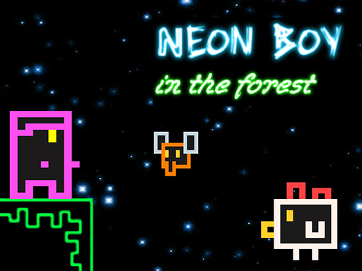 Neon Boy – in the forest